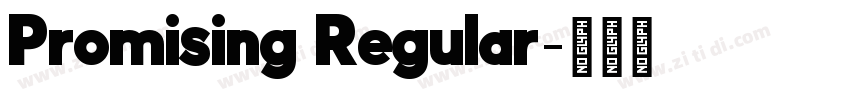 Promising Regular字体转换 Promising Regular字体转换